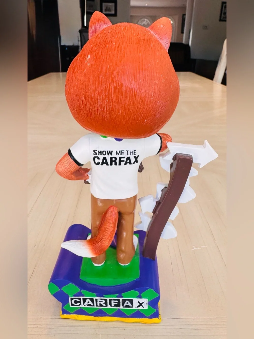 CARFAX Car Fox 2021 Mardi Gras Bobblehead New Orleans Limited Edition